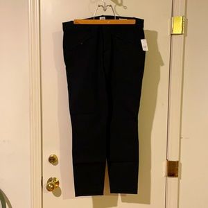Gap black skinny ankle pants